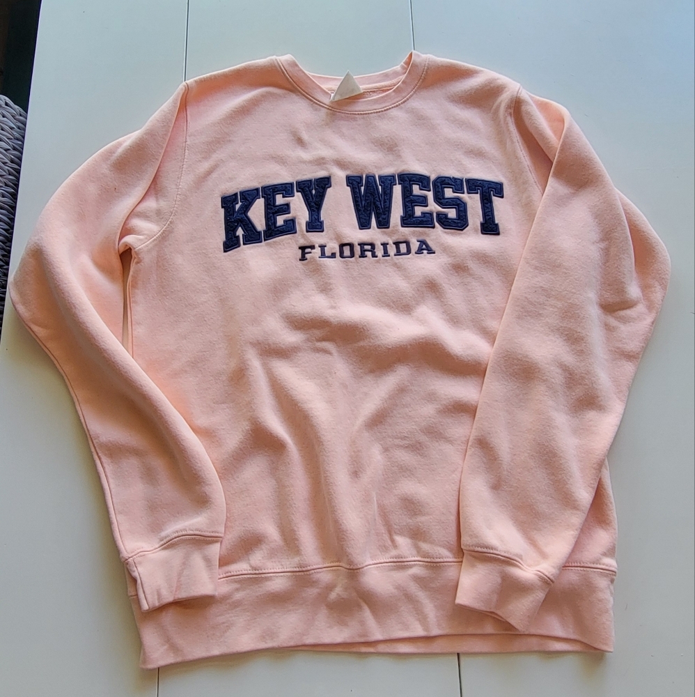 Pacfic M & Co Key West Florida Pink Sweatshirt